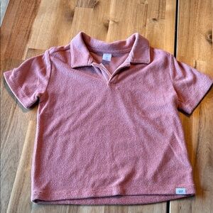 GAP Kids Dusty Rose Polo Shirt